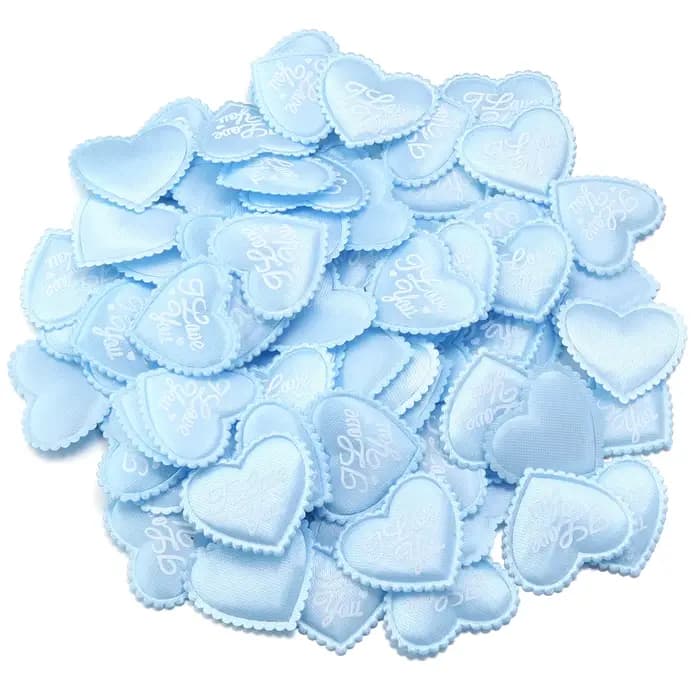 Éponge 3D en forme de cœur, 50 pièces/lot, 3.5cm, pétale de cœur artificiel pour bricolage, artisana