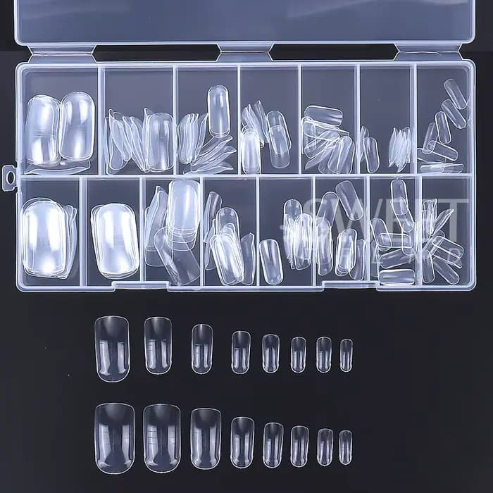 Ensemble de formes d'ongles à double système, Extension acrylique, faux ongles, formes supérieures p