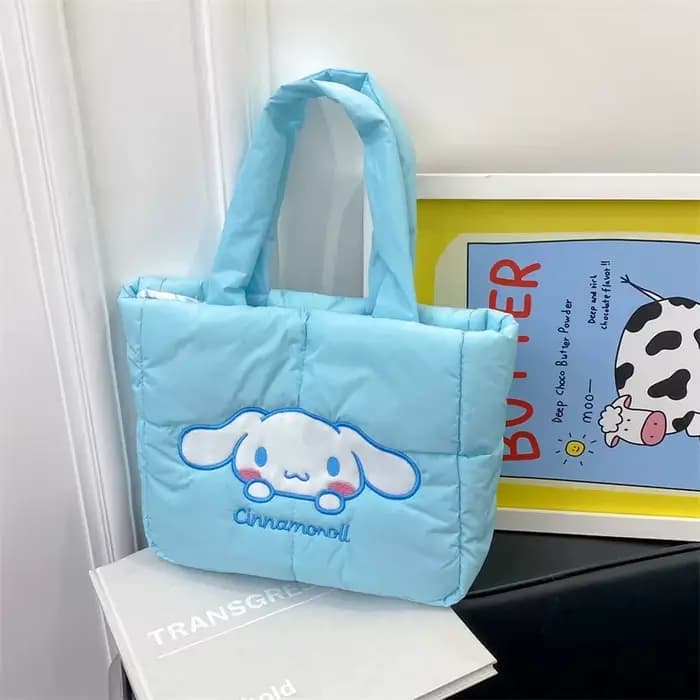 Sac à bandoulière Sanrio Kuromi Cinnamoroll Melody Cartoon Anime Hellokitty, sac à cosmétiques, sacs