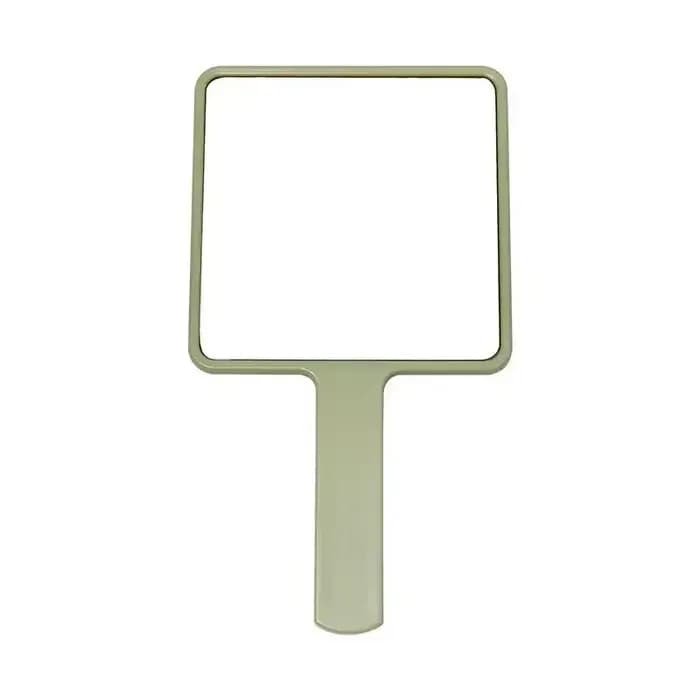 Miroir de maquillage portatif pour Extension de cils, miroir de vanité de maquillage carré avec poig
