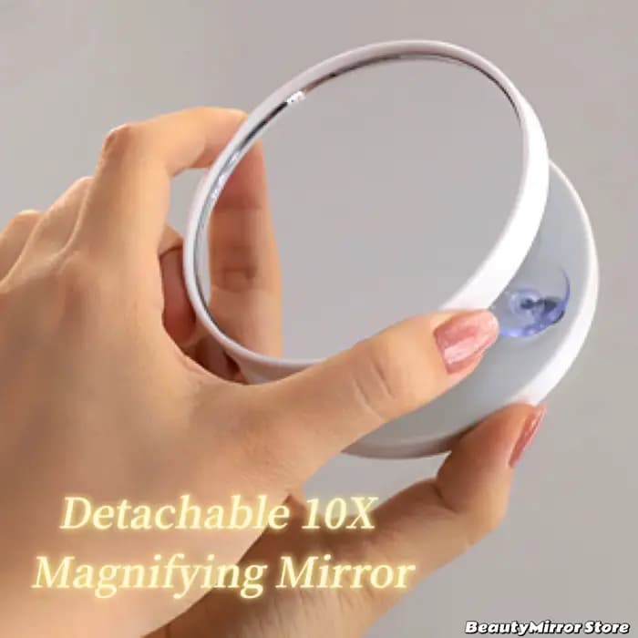 Miroir de maquillage Miroir grossissant 10X