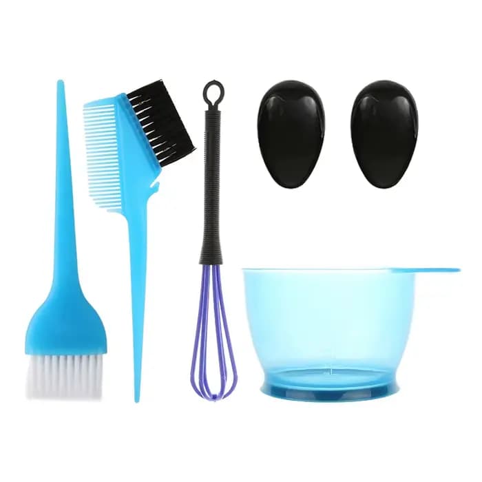 Ensemble de bols de brosses de teinture pour cheveux, avec bouchons d'oreille, tige de mélange, appl