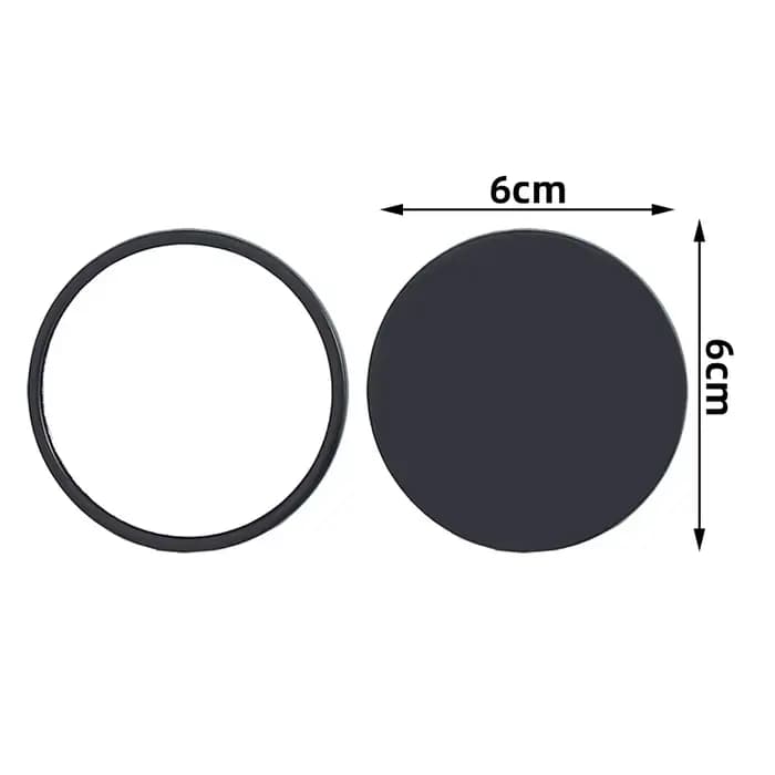 Gros petit miroir rond Logo personnalisé rouge rose blanc noir personnalisé Souvenir de mariage idée