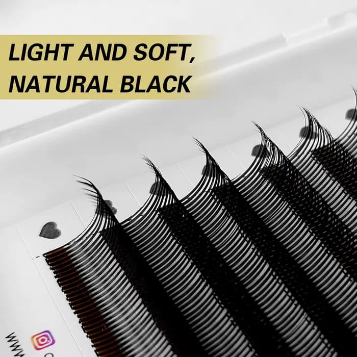 CoMango 5D Flora cils 0.07mm facile ventilateur Extensions de cils en gros Volume préfabriqué 12 ran