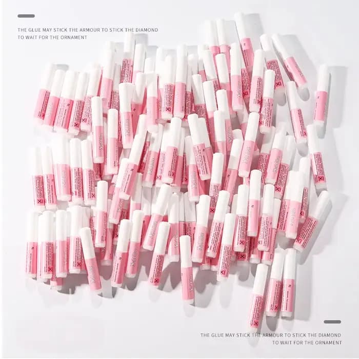 Colle à ongles professionnelle Super forte, 40 pièces, à pression, à séchage rapide, longue durée, p
