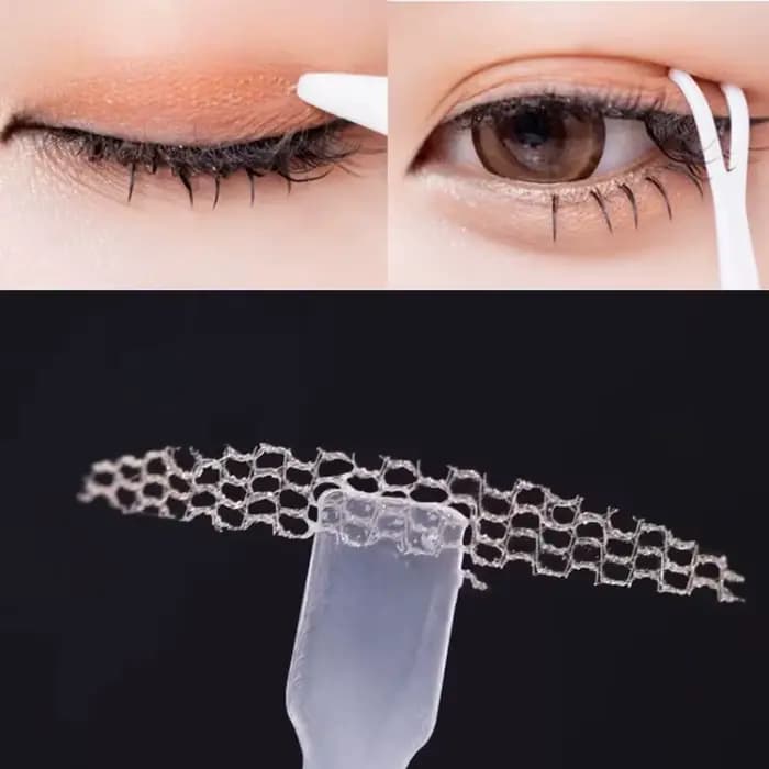 Bande adhésive double pli furtive pour paupières, 480 pièces, autocollant en Fiber de dentelle, rayu