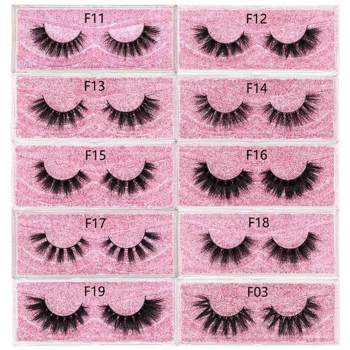 FOXESJI – faux cils naturels, extensions de cils duveteux, fluffy, doux, épais, 3D vison, accessoire