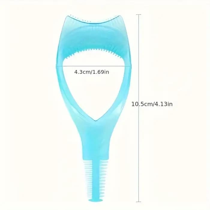 Modèle applicateur de Mascara 3 en 1 avec protection et étui pour recourbe-cils, support pour Eyelin