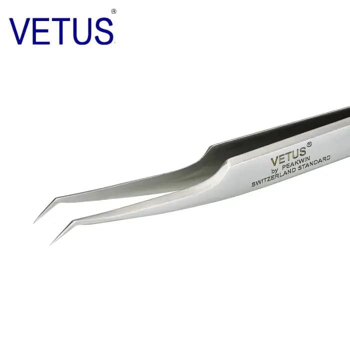 VETUS Original 32-SA pince à épiler hyperfine haute précision Non magnétique Anti-acide pinces cils