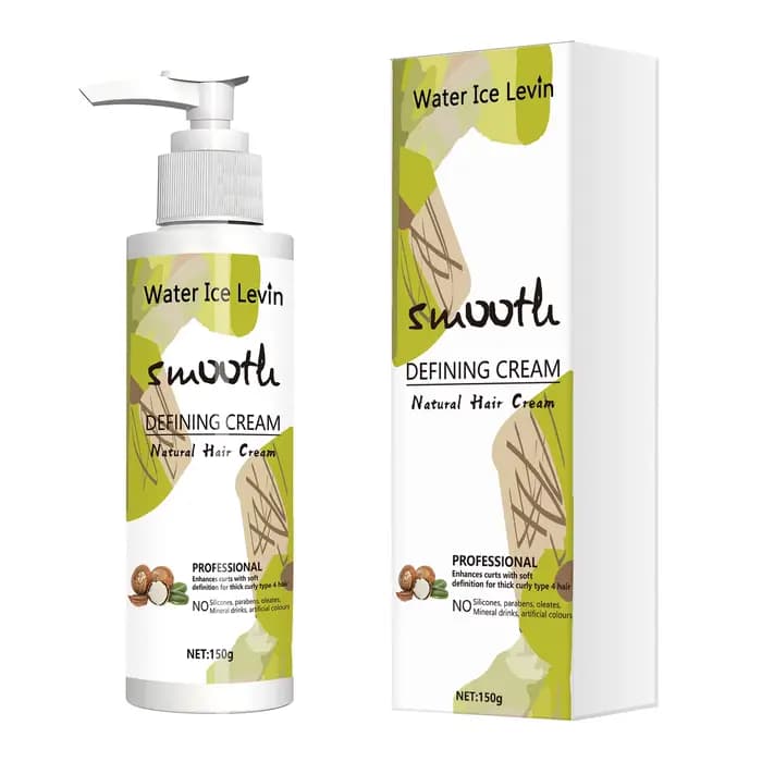 Crème Coiffante Tout-en-un pour Cheveux Bouclés - Crème Anti-Frisottis pour Cheveux Bouclés, Répare,