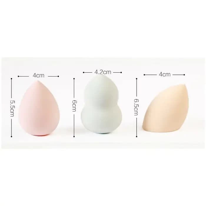 100/50/20/10 pièces maquillage mélangeur cosmétique bouffée maquillage éponge bouffée coussin d'air