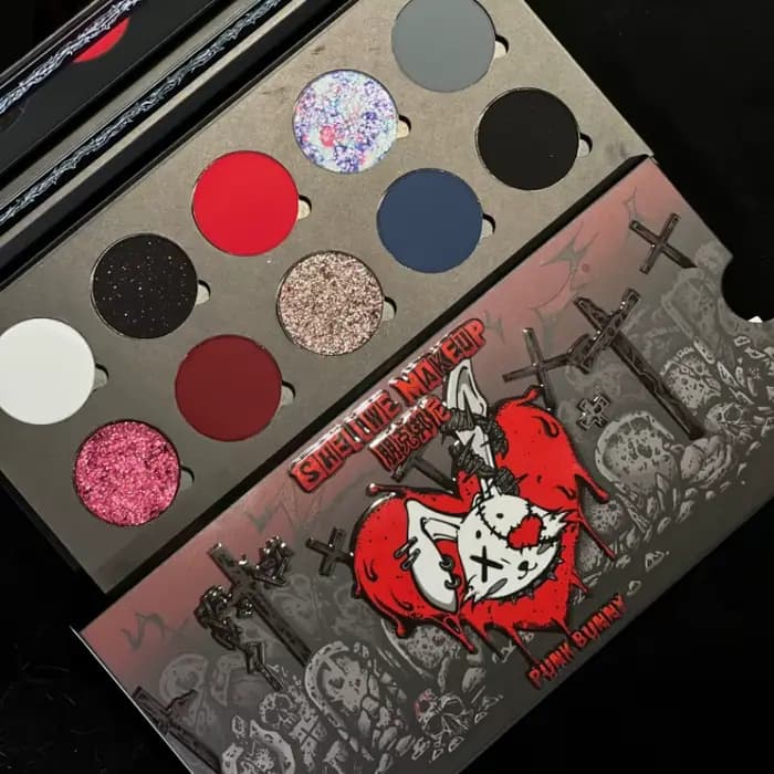 Palette de fards à paupières Shellwe Makeup x Freya86 Punk Bunny
