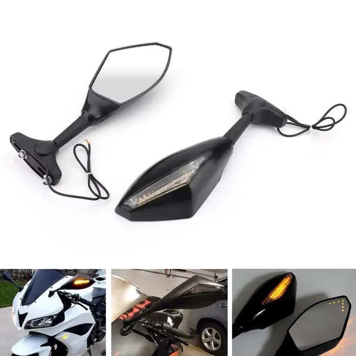 Artudatech-Paire de miroirs pour SUZUKI GSPoly 600 750 1000 Hayabusa GSF SV Katana TL1000R