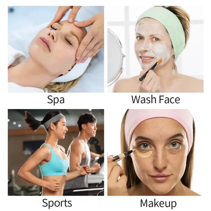 Extension de cils bandeau maquillage Extension de cils fournitures cils accessoires visage lavage ba