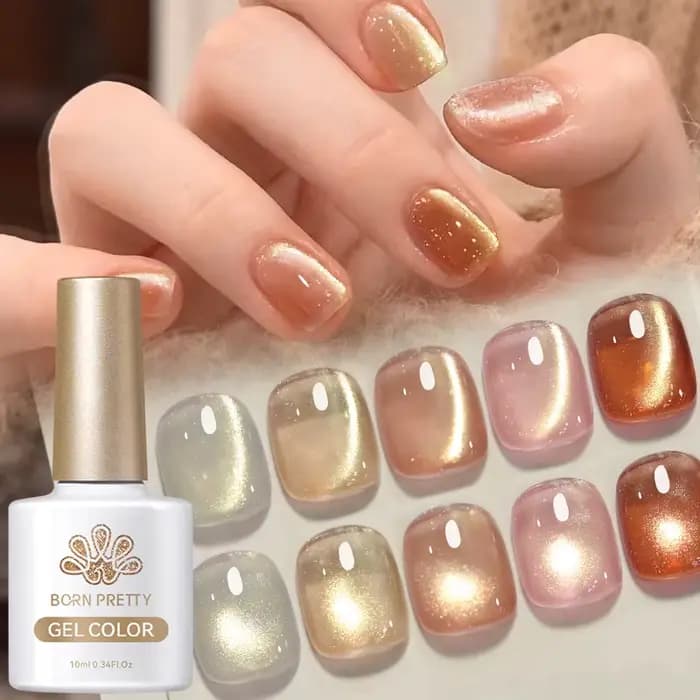 BORN PRETTY 117 couleurs chat Gel magnétique vernis à ongles 10ml couverture complète vernis Semi Pe