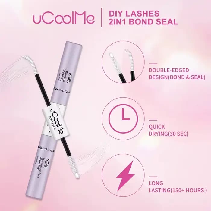 UCoolMe cils fée floraison Manga cils grappes Kit C Curl bricolage longue durée étanche Extension de