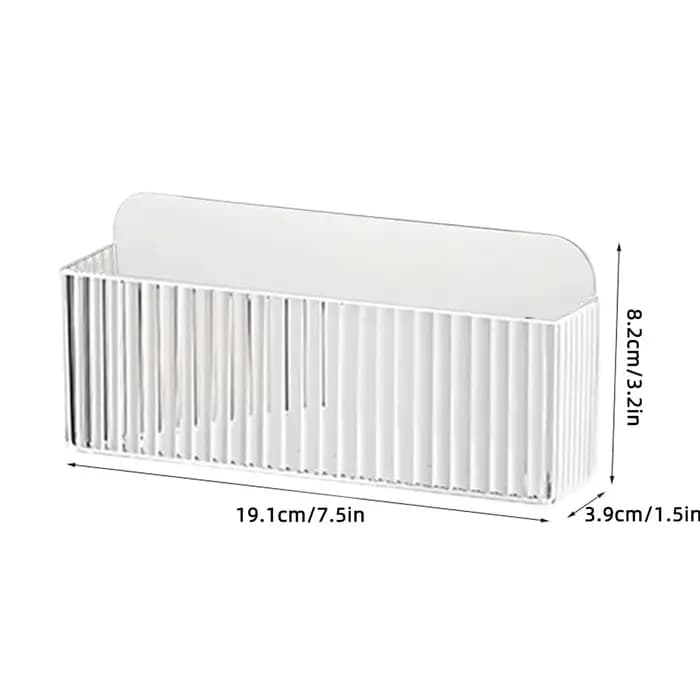 Boîte de rangement pour armoire miroir, support mural pour rouges à lèvres avec compartiments, organ