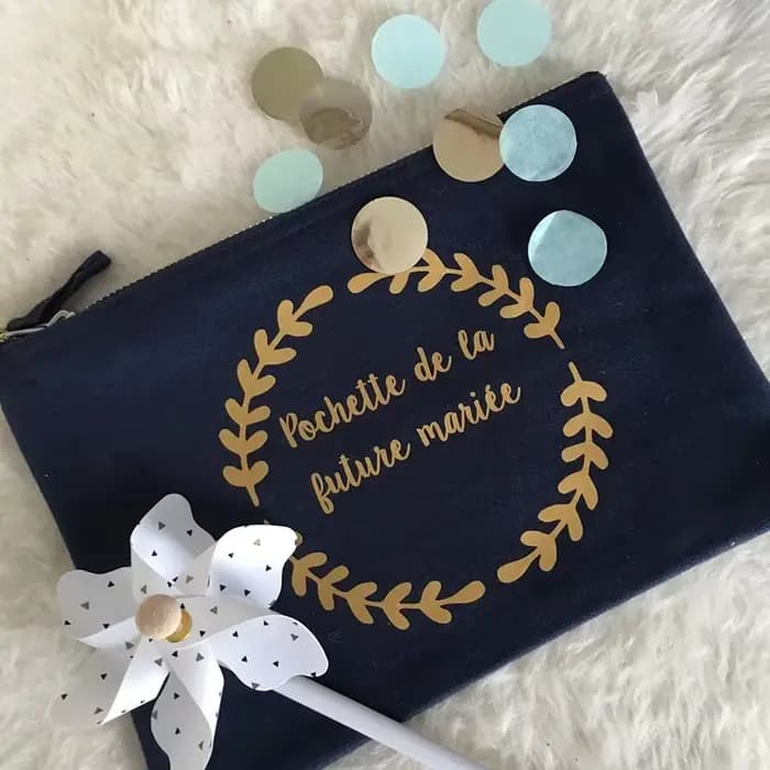 Trousse De maquillage evjf pour future Mariée, kit De survie, trousse De maquillage, cadeau De décor