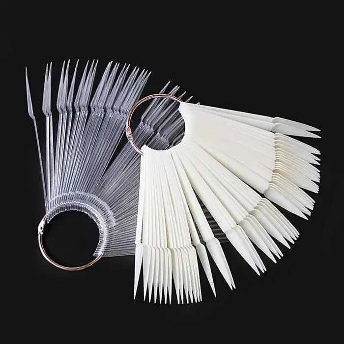 80/50/20 pièces bâtons d'affichage des ongles échantillon des ongles faux ongles conseils vernis à o