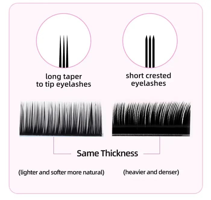 10 étuis Extension de cils individuels 6-20mm faux cils synthétiques en vison cils inférieurs Volume