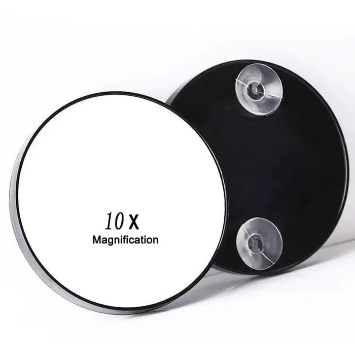 Miroir grossissant 10x /20x /30X, petit miroir grossissant avec ventouse, pour déplir les sourcils,