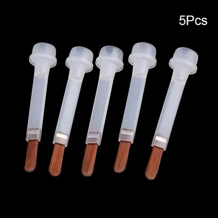 Brosse à vernis à ongles jetable, 5/10/20 pièces, pour bouteille de vernis à ongles de 15ml, brosse