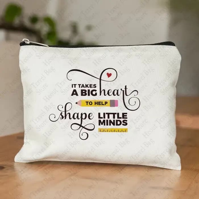 Pochettes pour rouges à lèvres, trousse de maquillage, coffret de survie pour les enseignants