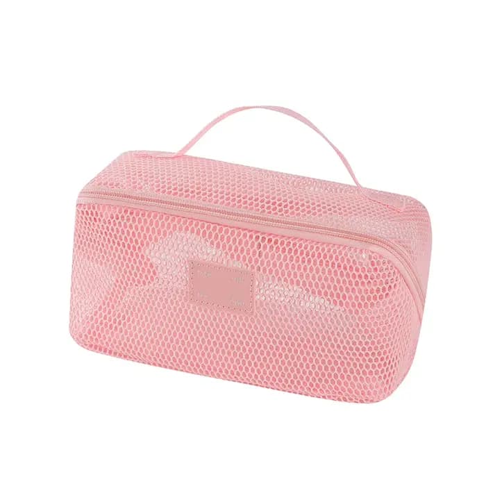 Organisateur de maquillage trousse de toilette féminine sac trousse de maquillage pochette de rangem