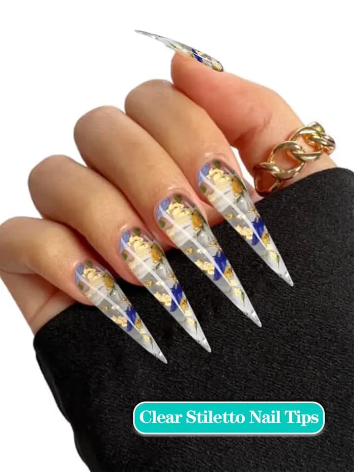 60 pièces/100 pièces/120 pièces couverture complète faux ongles longs Stiletto conseils sculptés cla