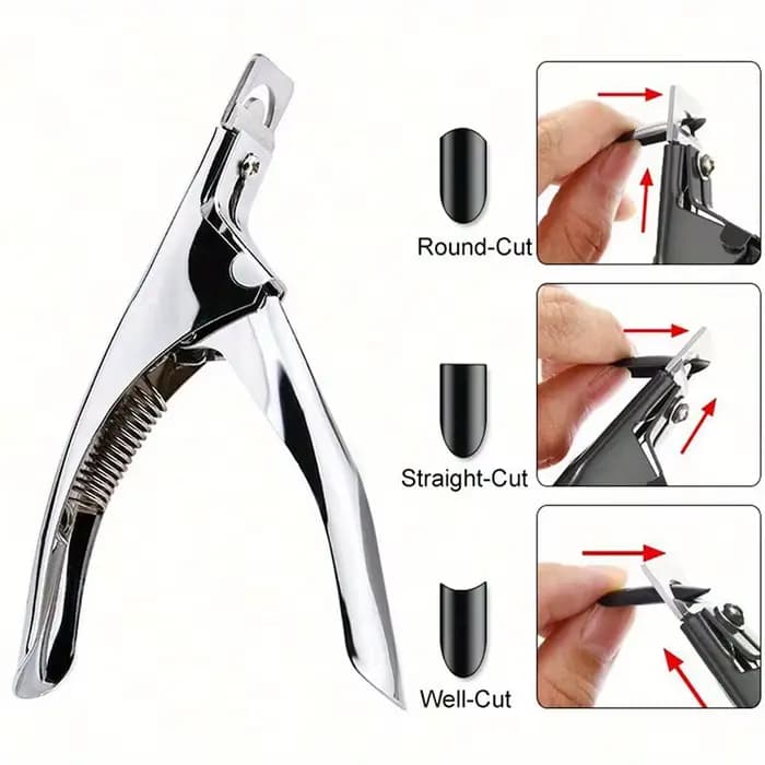 Coupe-ongles en forme de U en acier inoxydable, 1 pièce, coupe-ongles de précision pour manucure et
