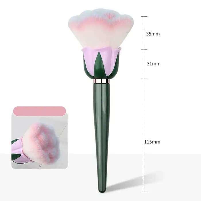 Brosse à poussière pour Nail Art, 1 pièce, pour manucure, beauté, Blush, poudre, accessoires pour on