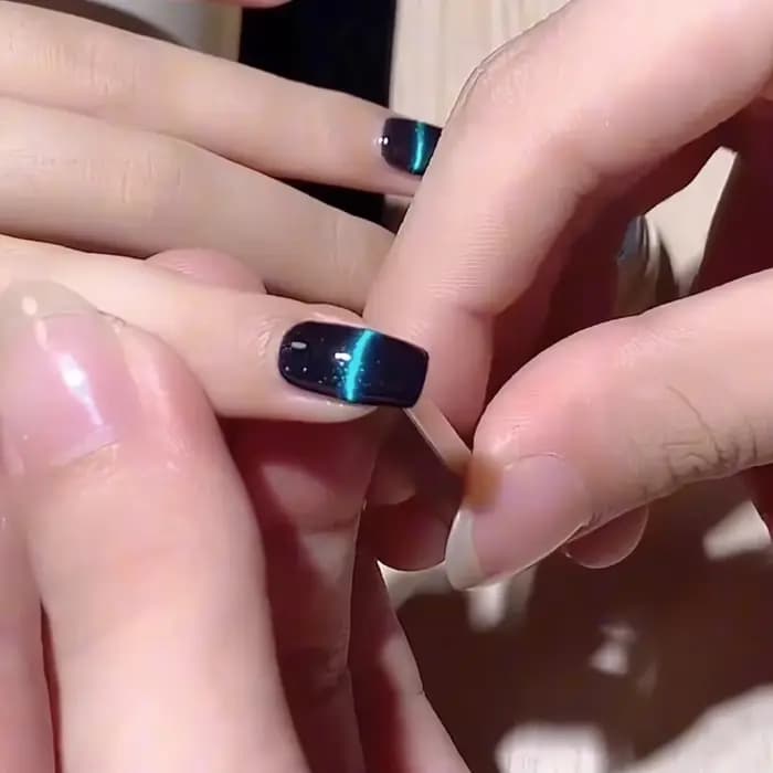 Stylo magnétique pour Nail Art, peinture 3D œil de chat, Design d'art des ongles, baguette magnétiqu