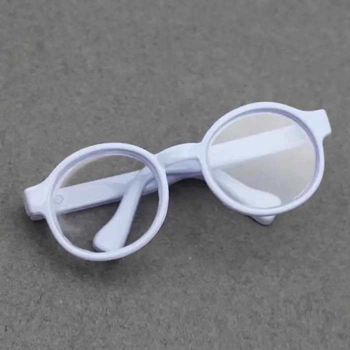 Labubu-Lunettes de Soleil Transparentes, Accessoires Colorés Bonbons, 15cm