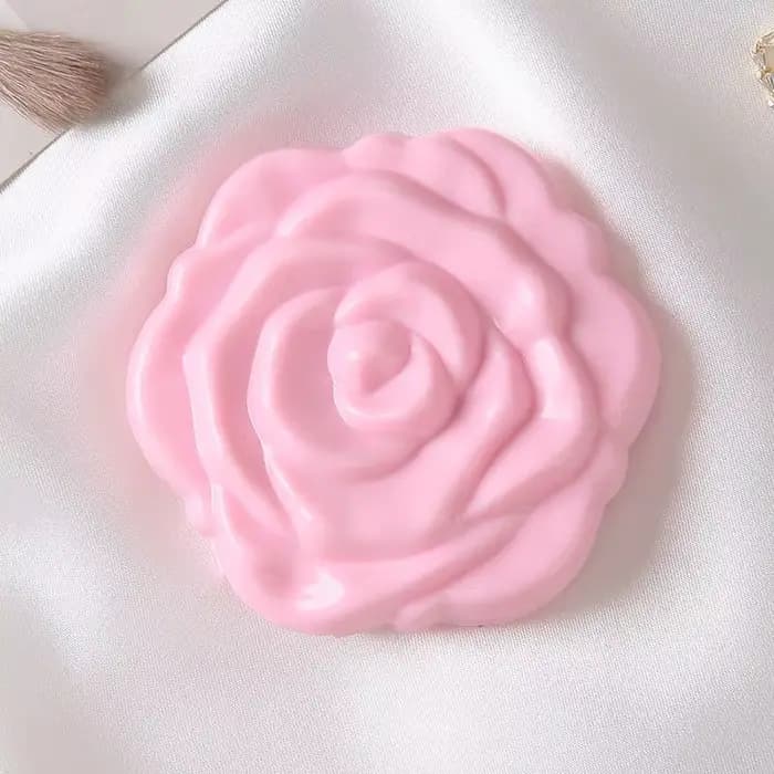 Mini miroir Portable rétro fleur de Rose, 1 pièce, petit miroir de maquillage de poche, miroirs à ma