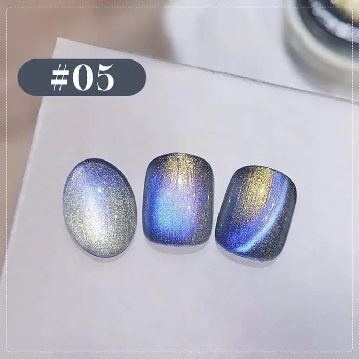 TC 10ML Aurora nuit cristal oeil de chat Gel Internet rouge presse sur les ongles glace Transparent