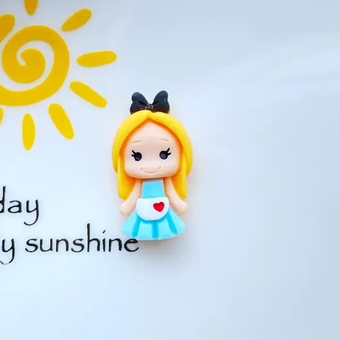 10 pièces nouveau mignon résine Mini dessin animé princesse dos plat Scrapbook Kawaii bricolage ameu