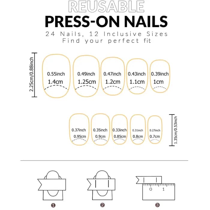24 pièces mis à niveau votre look avec un ensemble de faux ongles cerise amande à bords rouges 1 lim