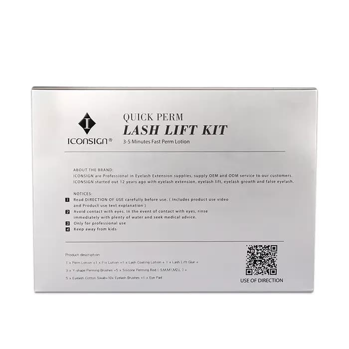 ICONSIGN – Kit de permanente rapide pour les cils, 3 à 5 Minutes, nouvelle Version, outils de maquil