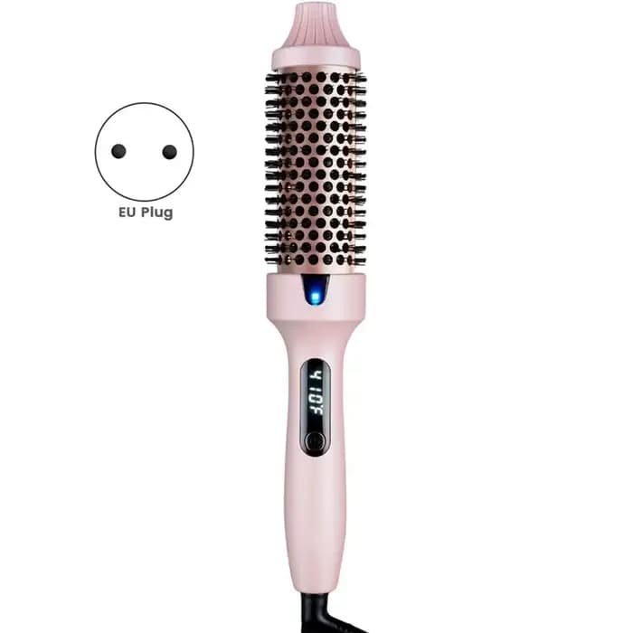 Brosse à friser à brosse thermique A04V, brosse ronde thermique chauffée ionique négative pour Look