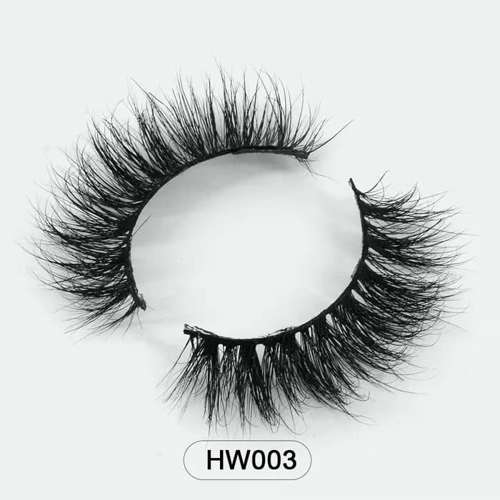 Livraison directe en gros naturel vaporeux 3d vison faux cils maquillage vison faux cils avec bande