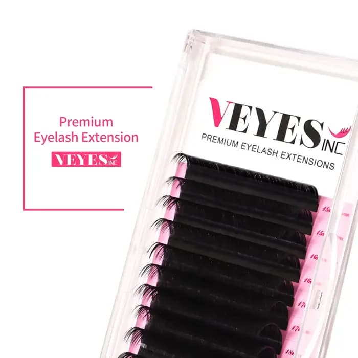Veyes – Extensions de cils individuels en Faux vison, 5 étuis/Lot, cils professionnels classiques do