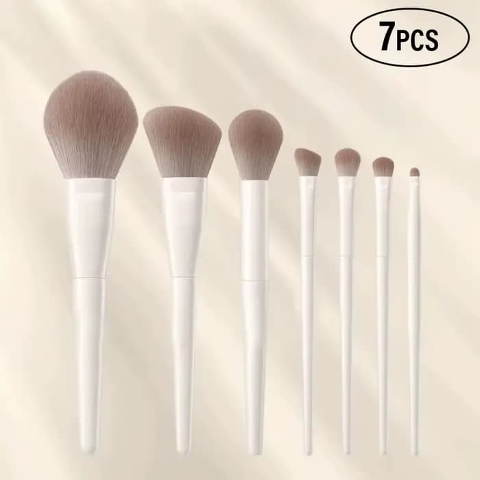 Ensemble de pinceaux de maquillage professionnels en porcelaine Cloud, doux, pour poudre libre, fard
