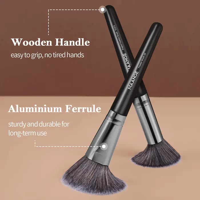 MAANGE 25 boîte-cadeau ensemble de pinceaux de maquillage des yeux du visage professionnel brosses p
