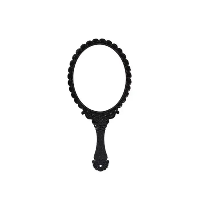 Miroir de maquillage à main Vintage, miroir de vanité cosmétique sculpté pour femmes