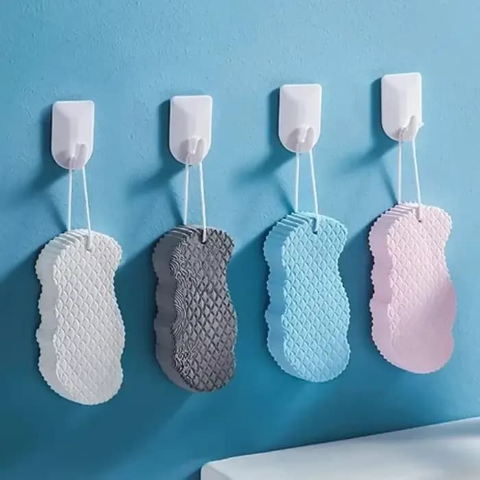 1 pièces éponge douce épurateur de corps bain exfoliant gommage éponge brosse de douche corps peau d