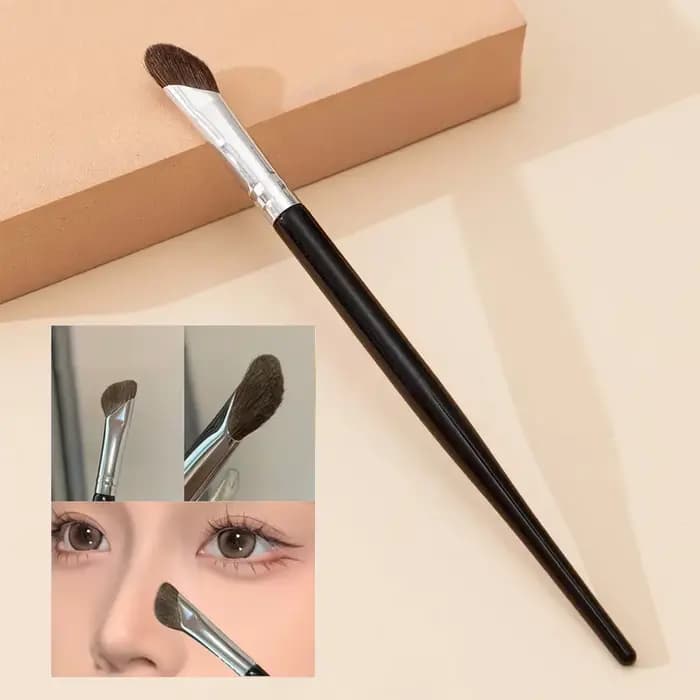 Pinceau ombre de nez de Contour 3D-baguette d'eye-liner coudée, voyage Portable, pinceau de maquilla