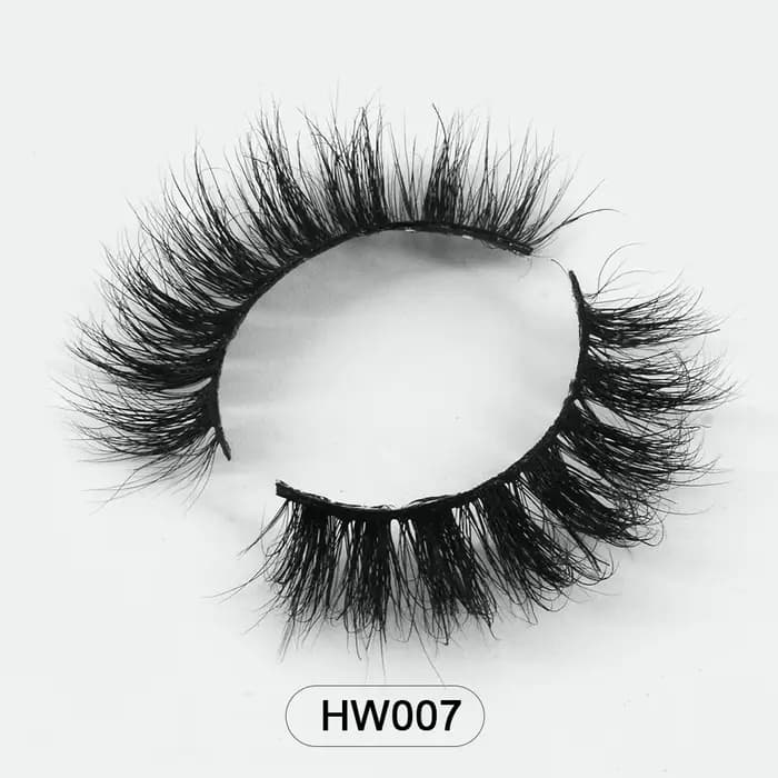 Livraison directe en gros naturel vaporeux 3d vison faux cils maquillage vison faux cils avec bande