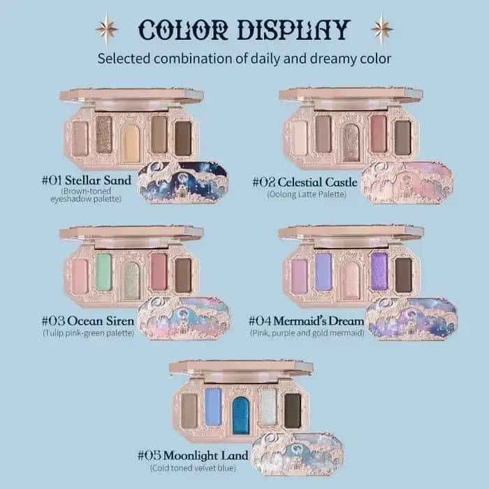 Flower Knows – Palette de fards à paupières, toutes séries, délicat, mat, scintillant, caméléon, éta