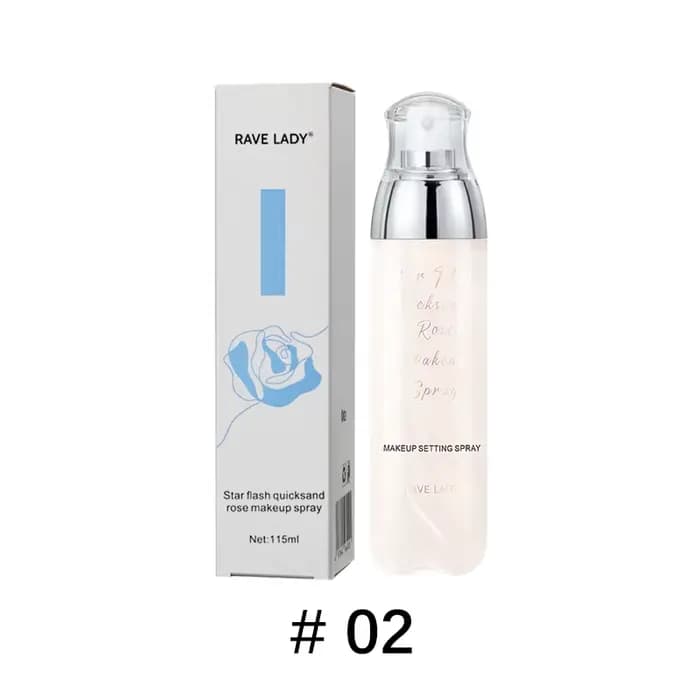 Rave Lady 115ml visage hydratant Spray tonique étoile Flash sables mouvants Rose visage hydrater ava