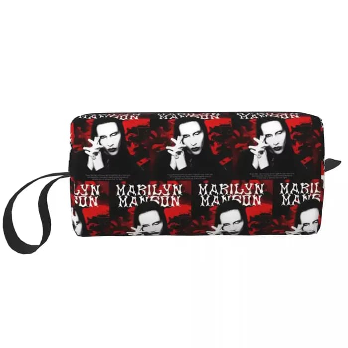 Nouveauté Marilyn Manson The Golden Age Of Last Music, trousse de maquillage, trousse de toilette, t